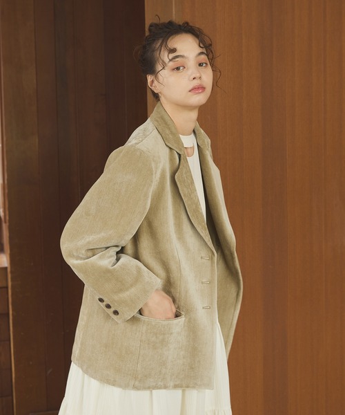 Loose basic mall jacket / ルーズベーシックモールジャケット