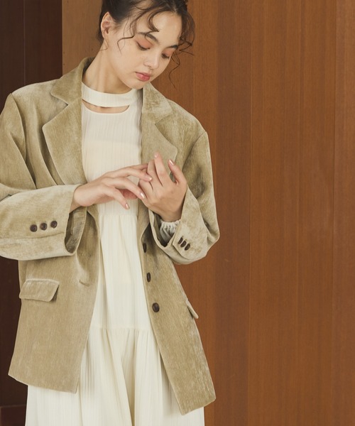 ジャケット・アウター OLUN Loose basic mall jacket Loose basic mall jacket / ルーズベーシックモールジャケット