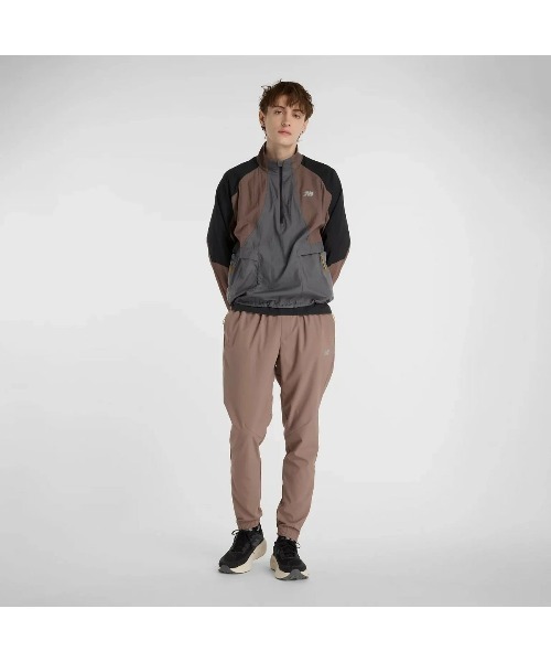 NEW BALANCE（ニューバランス）の「New Balance Better Run Water Resistant Jacket（ニューバランス ベター ラン ウォーター レジスタント ジャケット）（ナイロンジャケット・メンズ・ブラウン系/グリーン系・SMALL/MEDIUM/LARGE/X-LARGE/XX-LARGE）」の6枚目の写真