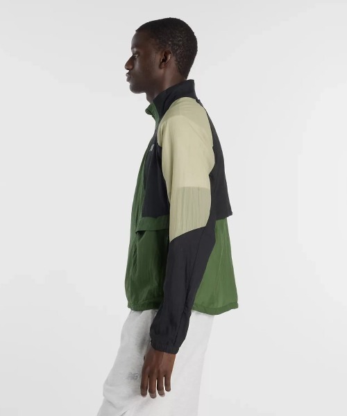 NEW BALANCE（ニューバランス）の「New Balance Better Run Water Resistant Jacket（ニューバランス ベター ラン ウォーター レジスタント ジャケット）（ナイロンジャケット・メンズ・ブラウン系/グリーン系・SMALL/MEDIUM/LARGE/X-LARGE/XX-LARGE）」の11枚目の写真
