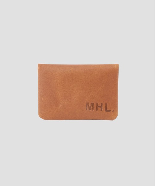 MHL.（エムエイチエル）の「ROUGH LEATHER（カードケース・レディース・ブラック/ブラウン系その他4・FREE）」の2枚目の写真