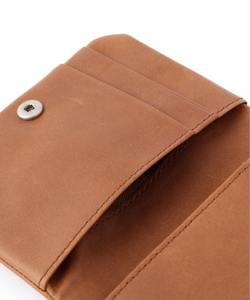 MHL.（エムエイチエル）の「ROUGH LEATHER（カードケース・レディース・ブラック/ブラウン系その他4・FREE）」の6枚目の写真