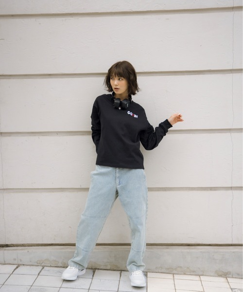 kaoyorinakami(カオヨリナカミ)の「GOOD long tee / グットロンT(Tシャツ/カットソー・メンズ・ホワイト/ブラック・SMALL/MEDIUM/LARGE/X-LARGE)」の20枚目の写真