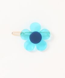 bibmilk(ru~N)BIBMILK CLEAR FLOWER DOMED PIN(wAs)