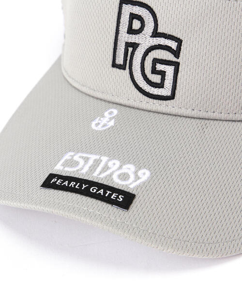 PEARLY GATES(パーリーゲイツ)の「【PEARLY GATES】PGロゴベーシックバイザー (UNISEX)(サンバイザー・レディース・ブラック・FREE)」の10枚目の写真