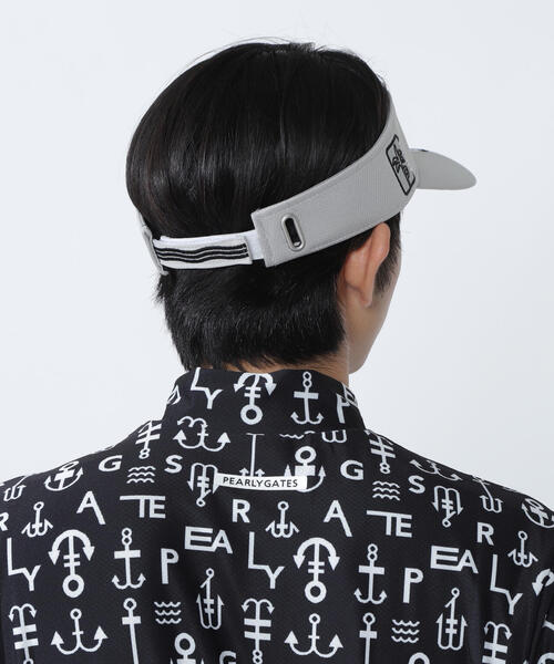 PEARLY GATES(パーリーゲイツ)の「【PEARLY GATES】PGロゴベーシックバイザー (UNISEX)(サンバイザー・レディース・ブラック・FREE)」の21枚目の写真