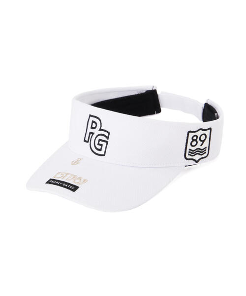 PEARLY GATES(パーリーゲイツ)の「【PEARLY GATES】PGロゴベーシックバイザー (UNISEX)(サンバイザー・レディース・ブラック・FREE)」の22枚目の写真