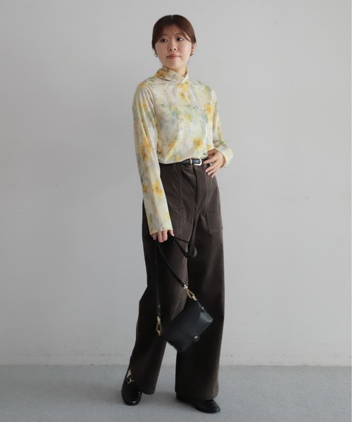 水彩シアーメッシュ ハイネックP/O | NOMBRE IMPAIR