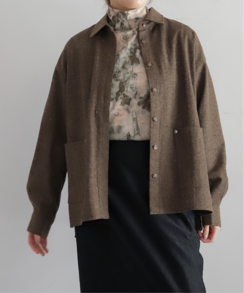 NOMBRE IMPAIR(ノンブルアンペール)の「水彩シアーメッシュ ハイネックP/O(Tシャツ/カットソー・レディース・イエロー/ピンク・FREE)」の21枚目の写真