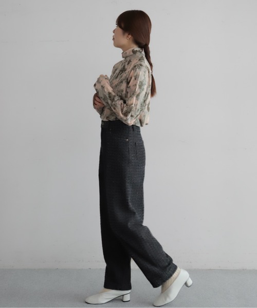 水彩シアーメッシュ ハイネックP/O | NOMBRE IMPAIR