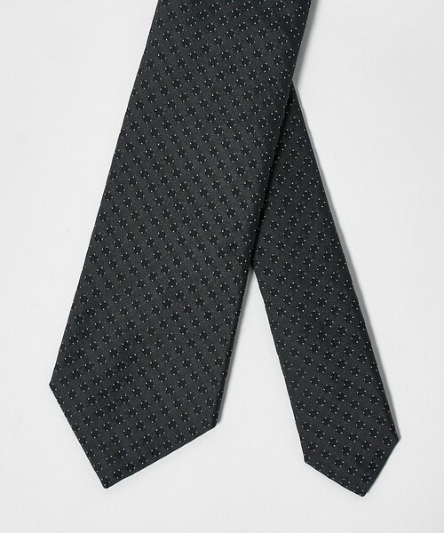 UNITED ARROWS(ユナイテッドアローズ)の「コモン ジャガード ネクタイ(ネクタイ・メンズ・ダークブラウン/ネイビー/ダークグレー・FREE)」の7枚目の写真