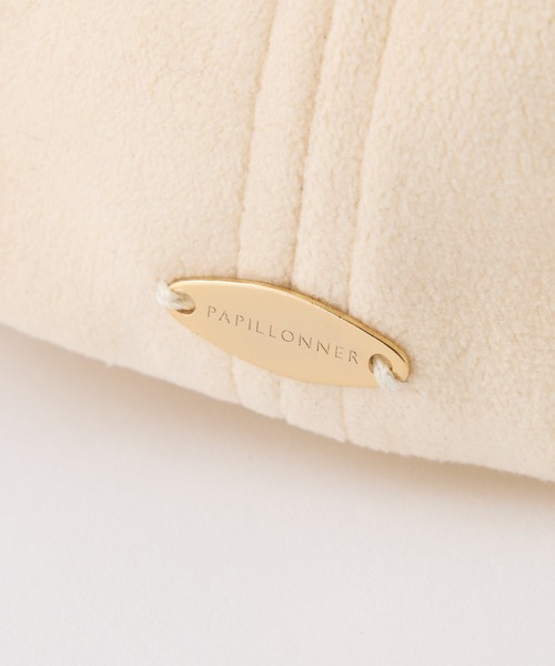 COLLAGE GALLARDAGALANTE（コラージュガリャルダガランテ）の「コットンフェイクスェードキャップ（キャップ・レディース・ブラック/オフホワイト・FREE）」の6枚目の写真