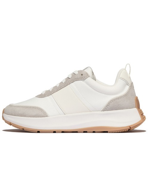 fitflop(フィットフロップ)の「F-MODE FLOW SUEDE-MIX FLATFORM SNEAKERS / F-MODE FLOW スエードミックス フラットフォーム スニーカー(スニーカー・レディース・ライトグレー/ベージュ/ブラック・23cm/24cm/25cm/24.5cm/22.5cm/23.5cm)」の14枚目の写真