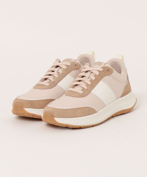fitflop(フィットフロップ)の「F-MODE FLOW SUEDE-MIX FLATFORM SNEAKERS / F-MODE FLOW スエードミックス フラットフォーム スニーカー(スニーカー・レディース・ライトグレー/ベージュ/ブラック・23cm/24cm/25cm/24.5cm/22.5cm/23.5cm)」の7枚目の写真