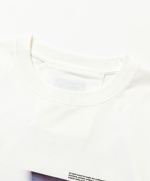 meanswhile(ミーンズワイル)の「Layer Tee×Ola Kolehmainen(Tシャツ/カットソー・メンズ・オフホワイト・1(S))」の3枚目の写真