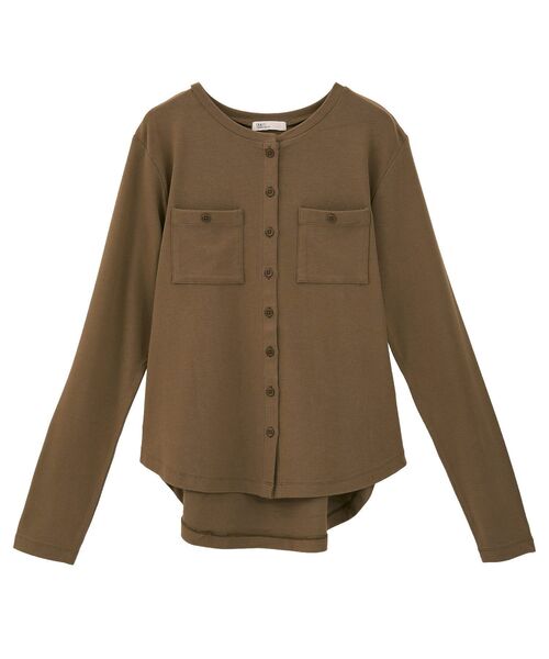 CRAFT STANDARD BOUTIQUE(クラフトスタンダードブティック)の「2点セット/カーディガン&ビスチェ(カーディガン/ボレロ・レディース・杢グレー/モカ・FREE)」の22枚目の写真