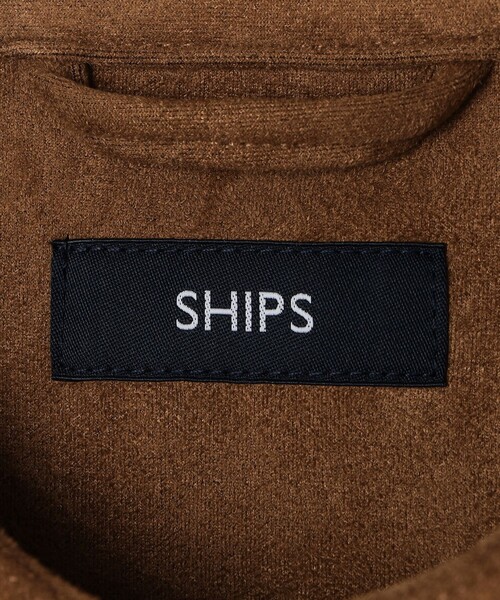 SHIPS(シップス)の「SHIPS: ポリエステル フェイク スエード シングル ライダース(ライダースジャケット・メンズ・ネイビー/ブラック/グレー/ベージュ・MEDIUM/SMALL/X-LARGE/LARGE)」の7枚目の写真