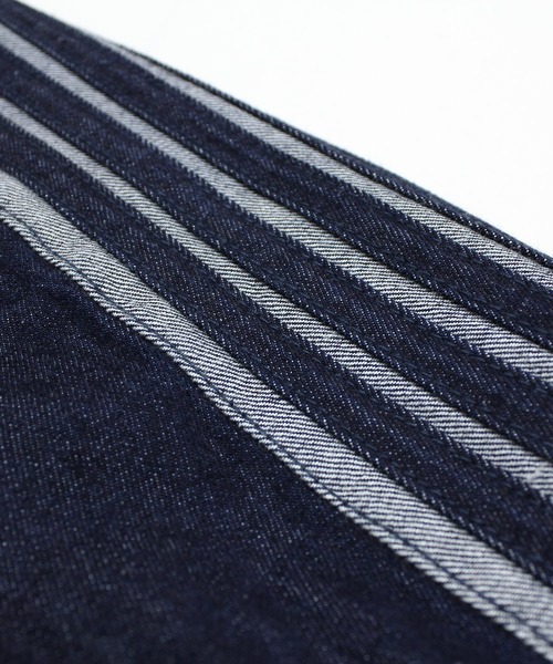 RNA（アールエヌエー）の「R4359 デニムトラックパンツ（デニムパンツ・レディース・ワンウォッシュ・MEDIUM）」の10枚目の写真