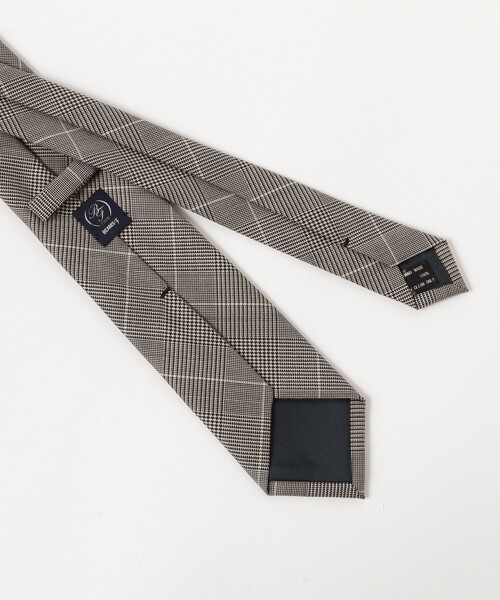 【未使用】BEAMS F ビームスエフ　ネクタイ　チェック　タグ付き BEAMS F（ビームスF） ネクタイ FITZGERALD / シルク チェック柄