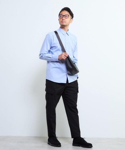 MEN'S MELROSE(メンズメルローズ)の「《WEB限定》SIDOGRAS スタンダードレギュラーカラーシャツ(シャツ/ブラウス・メンズ・ブルー/ホワイト/インディゴブルー/ブルー系その他/ストライプ・2/3/4/5)」の13枚目の写真