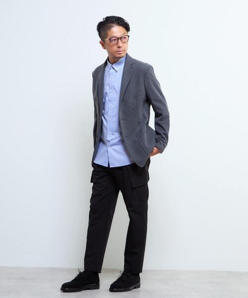 MEN'S MELROSE(メンズメルローズ)の「《WEB限定》SIDOGRAS スタンダードレギュラーカラーシャツ(シャツ/ブラウス・メンズ・ブルー/ホワイト/インディゴブルー/ブルー系その他/ストライプ・2/3/4/5)」の15枚目の写真