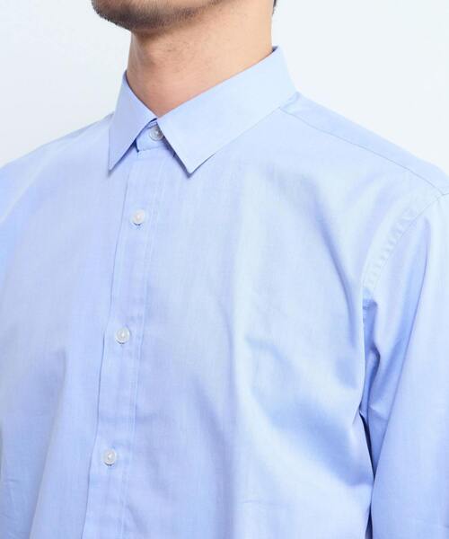 MEN'S MELROSE(メンズメルローズ)の「《WEB限定》SIDOGRAS スタンダードレギュラーカラーシャツ(シャツ/ブラウス・メンズ・ブルー/ホワイト/インディゴブルー/ブルー系その他/ストライプ・2/3/4/5)」の20枚目の写真