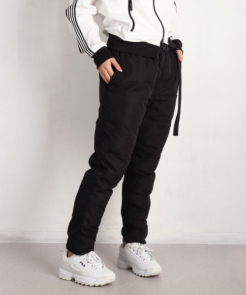 JEMORGAN（ジェーイーモーガン）の「JEMORGAN / ジェーイーモーガン ダウン × ストレッチシャギー クライミングパンツ 暖パンツ（その他パンツ・メンズ・ブラック・L/M/XL）」の20枚目の写真