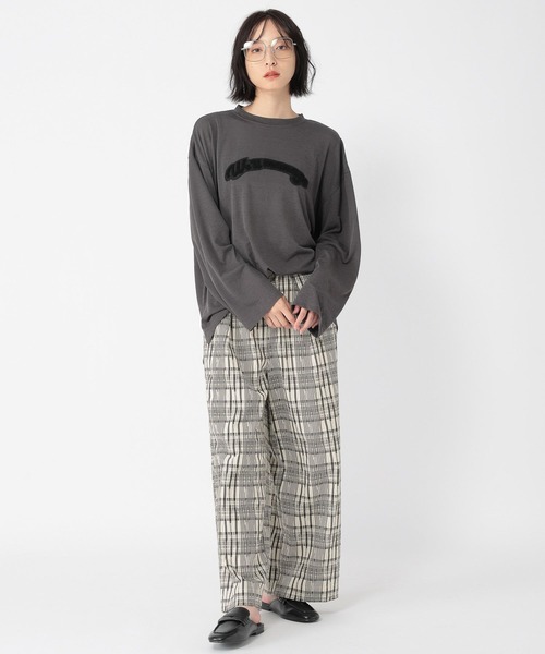 daily CLIP】モールチェックイージーパンツ（その他パンツ）｜studio