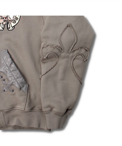 セール】【GALFY】百合の紋紋パーカー / 【ガルフィー】ロゴダブル