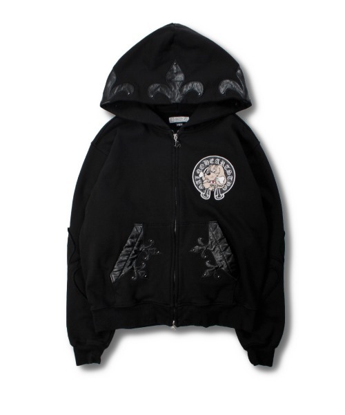 セール】【GALFY】百合の紋紋パーカー / 【ガルフィー】ロゴダブル