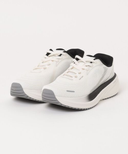 FILA(フィラ)の「FILA フィラ FILA FLOAT MAX フィラフロートマックス 1RM02855H112 White / Black(スニーカー・メンズ・ホワイト・29.0cm/28.0cm/27.5cm/27.0cm/26.5cm/26.0cm/25.5cm/25.0cm/24.5cm/24.0cm/23.5cm/23.0cm)」の1枚目の写真