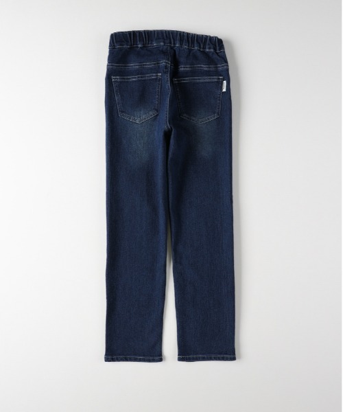 MPS（エムピーエス）の「【累計販売本数2,000万本突破の人気シリーズ】【MPS】タイトストレートパンツ（ストレッチ素材/ウエストゴム）（デニムパンツ・キッズ・ダークインディゴブルー/ブラック・130/140/150/160）」の5枚目の写真