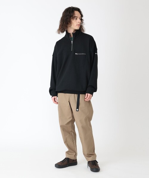 Columbia(コロンビア)の「Columbia/メンズ バガ スウェット ハーフジップ/コロンビア(スウェット・メンズ・ベージュ/ブラック/ワインレッド/グレー・S/M/L/XL)」の19枚目の写真