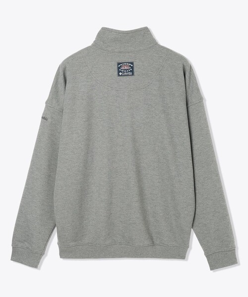 Columbia(コロンビア)の「Columbia/メンズ バガ スウェット ハーフジップ/コロンビア(スウェット・メンズ・ベージュ/ブラック/ワインレッド/グレー・S/M/L/XL)」の8枚目の写真