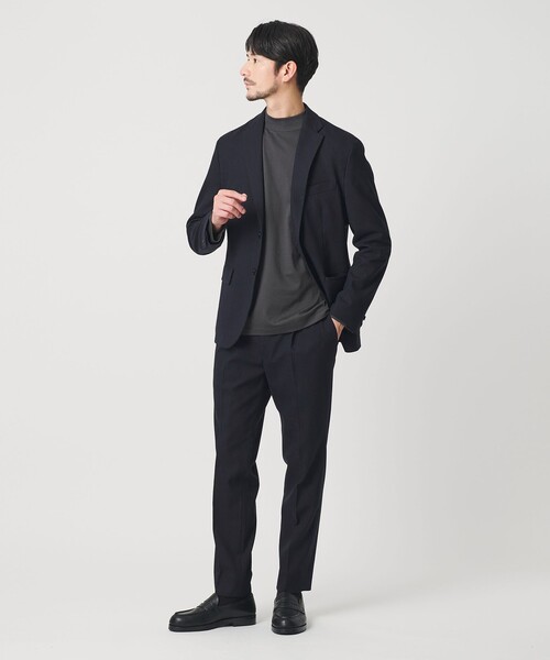 WEB限定 WARDROBE SMART】DELEGANT サキソニー セットアップ