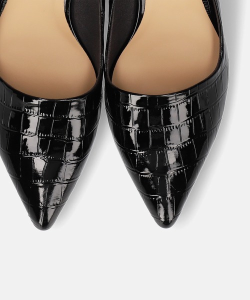 MAMIAN(マミアン)の「ポインテッドトゥ サイドコンシャスデザインパンプス (4.5cmヒール)(パンプス・レディース・ダークブラウン/ブラック/ブラック系その他・23.5cm/25.0cm/24.5cm/24.0cm/23.0cm/22.5cm)」の15枚目の写真