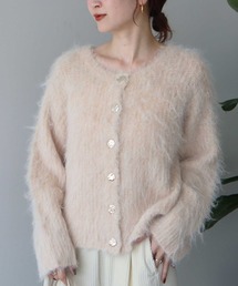 earth music&ecology | 【2025AW/主役級カーディガン】クルーネックシャギーカーディガン(カーディガン/ボレロ)