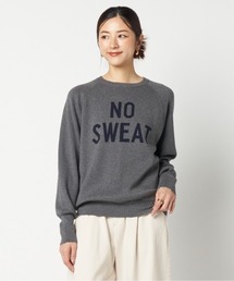 HELIOPOLE | DOUBLE JACQUARD LOGO KNIT(ニット/セーター)