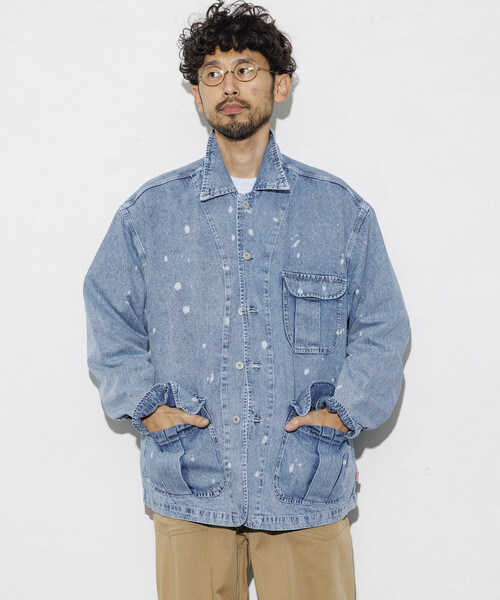 セール】HINSON/ヒンソン デニム ハンティング カバーオール