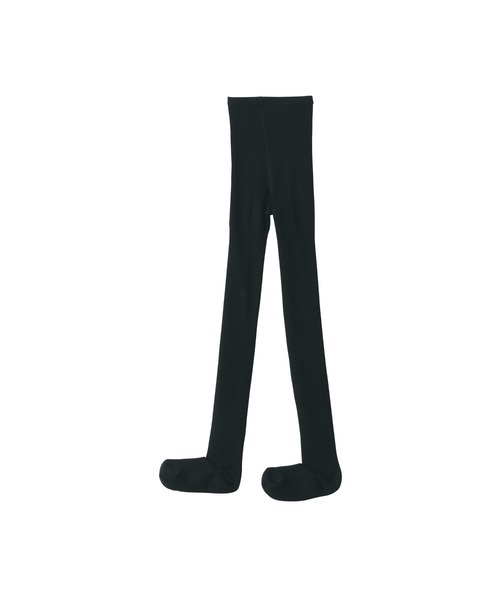 無印良品（ムジルシリョウヒン）の「婦人　足なり直角　かかとに合う　リブ編みタイツ（タイツ/ストッキング・レディース・チャコールグレー/ブラック/ブラウン系/ブラウン系1・S/M/L/XL）」の2枚目の写真