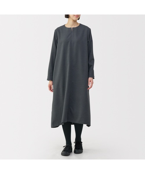 無印良品（ムジルシリョウヒン）の「婦人　足なり直角　かかとに合う　リブ編みタイツ（タイツ/ストッキング・レディース・チャコールグレー/ブラック/ブラウン系/ブラウン系1・S/M/L/XL）」の10枚目の写真