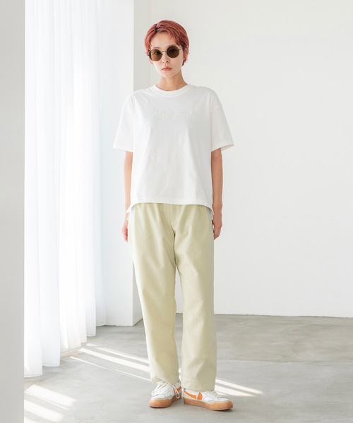 sneeuw(スニュウ)の「インビジブルグラスTシャツ(Tシャツ/カットソー・レディース・ブルー/ホワイト・1/3)」の3枚目の写真