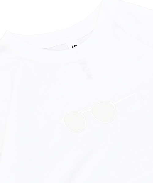 sneeuw(スニュウ)の「インビジブルグラスTシャツ(Tシャツ/カットソー・レディース・ブルー/ホワイト・1/3)」の10枚目の写真