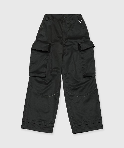 JOSE MOON（ジョゼムーン）の「OIL FADE CARGO PANTS/オイルフェイドカーゴパンツ（カーゴパンツ・レディース・ブラウン/ブラック・36/38）」の15枚目の写真