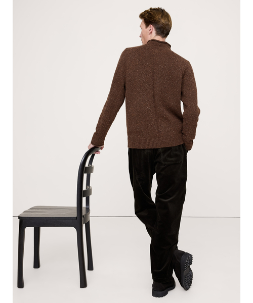 Banana Republic（バナナリパブリック）の「ドネゴール ロールネック セーター（ニット/セーター・メンズ・ブラウン/バーガンディー/イエロー・XL/M/S/L）」の7枚目の写真