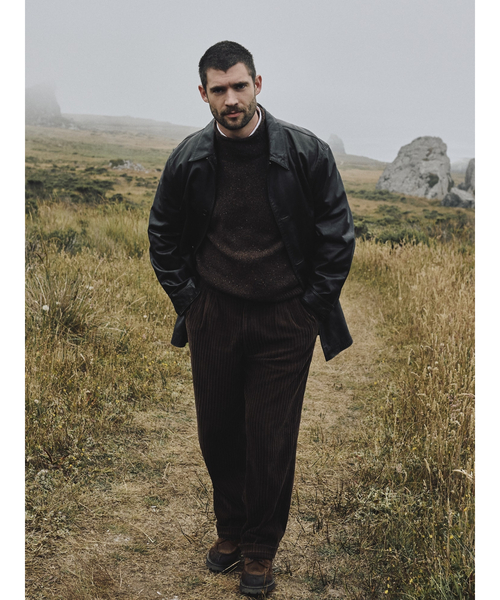 Banana Republic（バナナリパブリック）の「ドネゴール ロールネック セーター（ニット/セーター・メンズ・ブラウン/バーガンディー/イエロー・XL/M/S/L）」の9枚目の写真