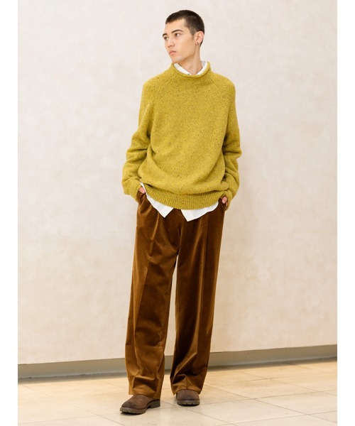 Banana Republic（バナナリパブリック）の「ドネゴール ロールネック セーター（ニット/セーター・メンズ・ブラウン/バーガンディー/イエロー・XL/M/S/L）」の6枚目の写真