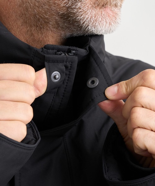 nanamica（ナナミカ）の「【nanamica / ナナミカ】GORE-TEX Short Down Jacket（ダウンジャケット/コート・メンズ・ブラック/ネイビー/ベージュ・L/M/S）」の10枚目の写真