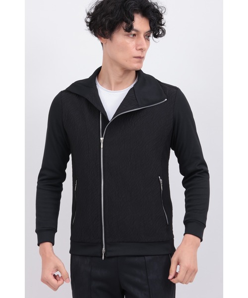 TORNADO MART（トルネードマート）の「ﾏﾙﾁﾏﾃﾘｱﾙﾄﾗｯｸｼﾞｬｹｯﾄ（ライダースジャケット・メンズ・ブラック×ホワイト/ブラック・MEDIUM/LARGE）」の11枚目の写真