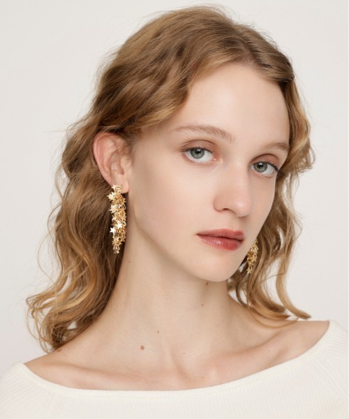 SLY（スライ）の「TINY STAR P/EARRING タイニー スター ピアス（ピアス（両耳用）・レディース・シルバー/ゴールド・FREE）」の10枚目の写真